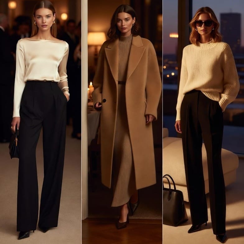 Minimalist Luxury Evening & Event Outfits