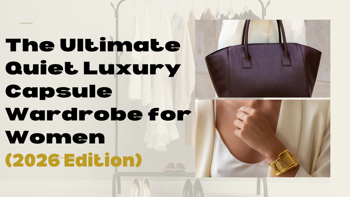 The Ultimate Quiet Luxury Capsule Wardrobe for Women (2026 Edition)